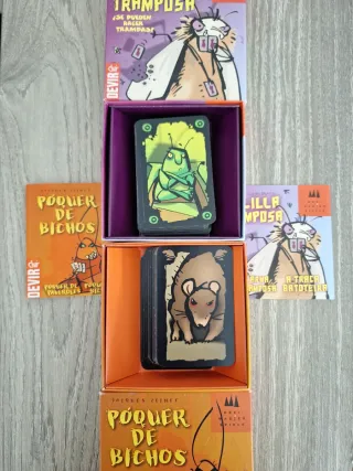 Pack Juegos Polilla Tramposa + Póquer de Bichos