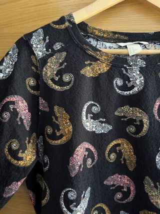Jersey H&M camaleones multicolor