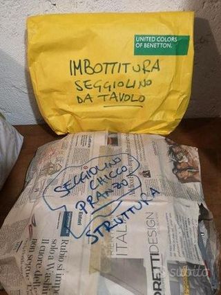 Seggiolino da tavolo Chicco blu