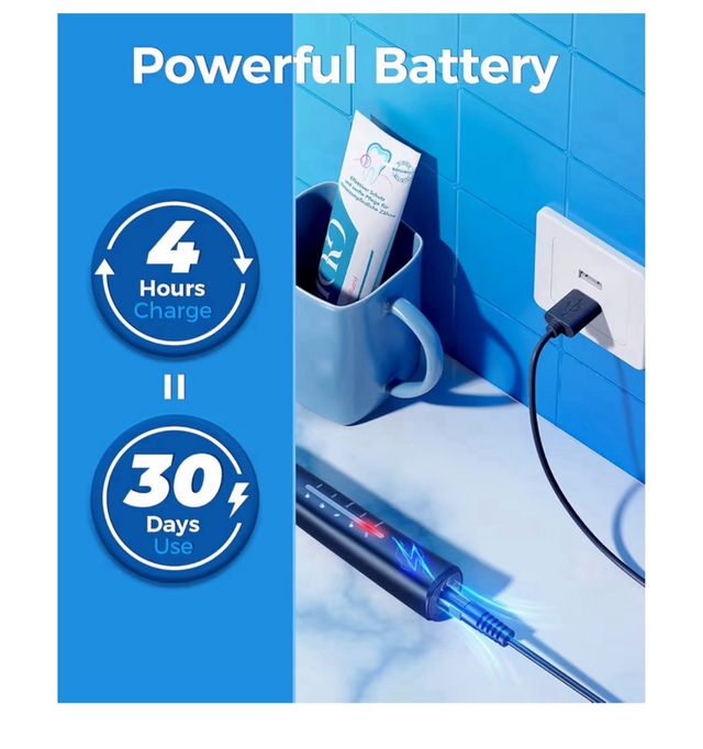 Spazzolino da Denti Elettrico Sonico