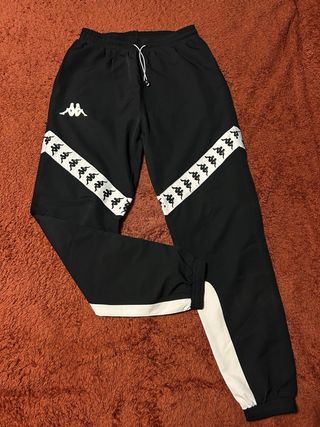 Pantalones Kappa Negros y Blancos
