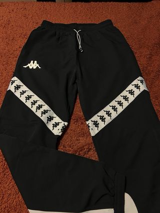 Pantalones Kappa Negros y Blancos