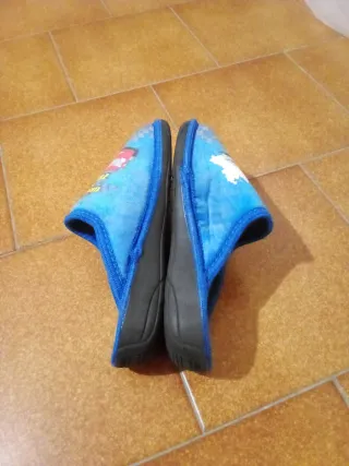 Pantofoline bimbi blu n. 32