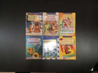 Lote seis libros " "crea con patrones"