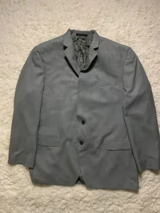 Blazer Chaps Grigio Taglia XL