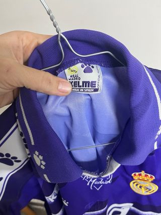 Camiseta Real Madrid Kelme 94/95 Morada