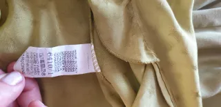 Conjunto falda y blusa verde