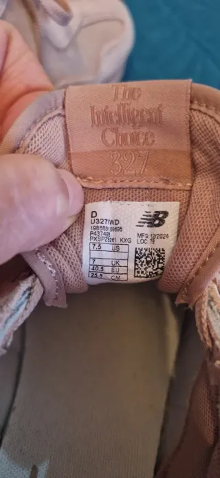 Zapatillas New Balance Beige/Rosa