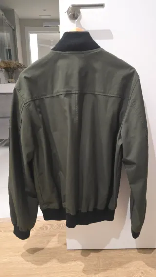 Chaqueta Bomber Michael Kors Verde Militar