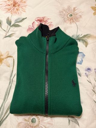 Cárdigan Polo Ralph Lauren Verde Talla M