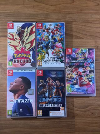 Nintendo Switch + giochi (leggi descrizione)