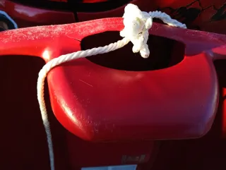 Trineo para adulto rojo