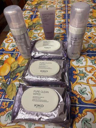 Kiko Milano Pure Clean Foam e Wipes