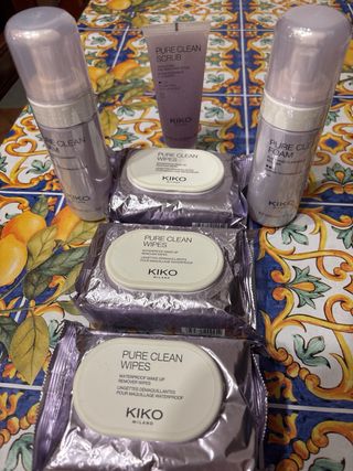 Kiko Milano Pure Clean Foam e Wipes