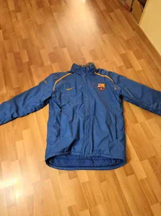 Anorak FC Barcelona Nike Azul Naranja