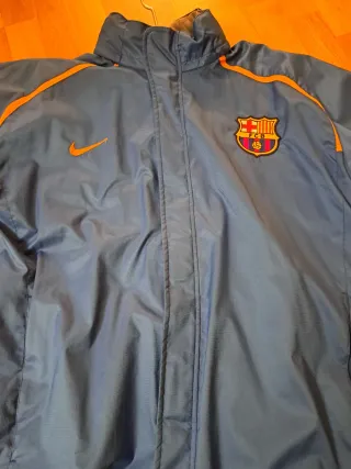 Anorak FC Barcelona Nike Azul Naranja