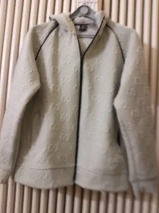Cardigan con cappuccio Gucci Grigio Taglia M