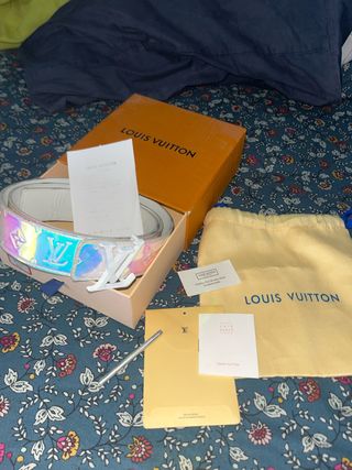 Cinturón Louis Vuitton Riflettente Multicolore