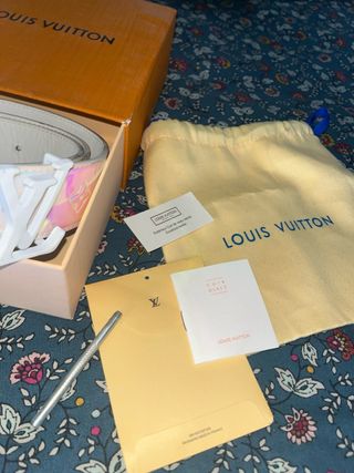 Cinturón Louis Vuitton Riflettente Multicolore