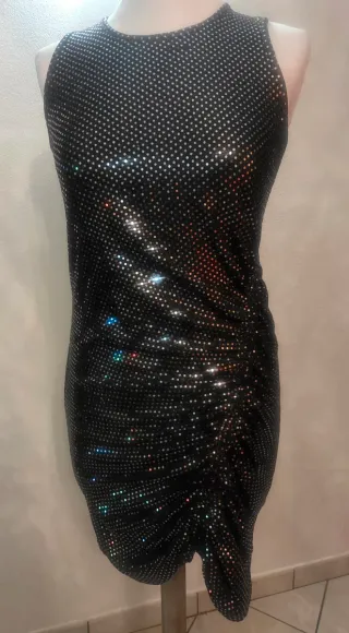 Mini abito con paillettes