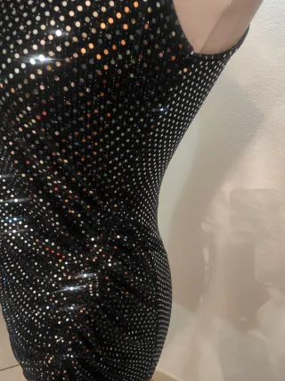 Mini abito con paillettes