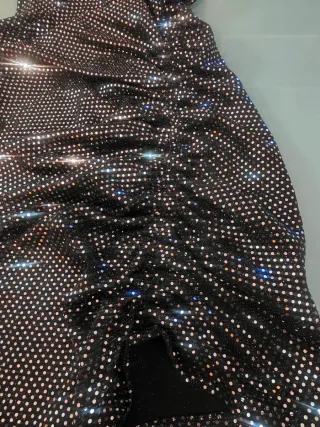 Mini abito con paillettes