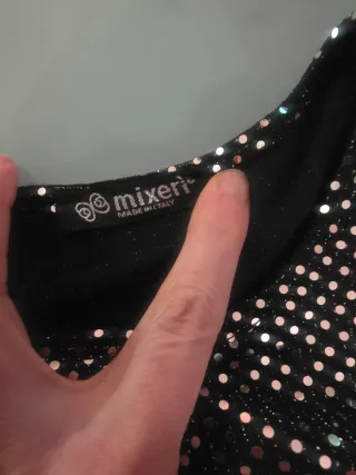 Mini abito con paillettes