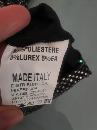 Mini abito con paillettes