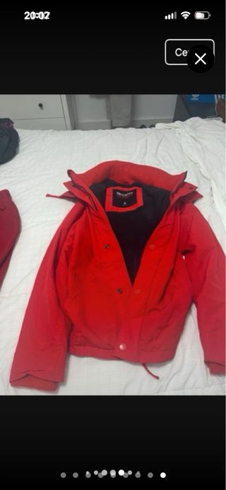 Chaqueta Hollister Hombre forrada capucha