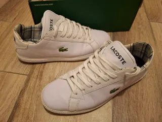 Scarpe Lacoste Bianche Uomo Tg 40.5