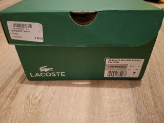 Scarpe Lacoste Bianche Uomo Tg 40.5
