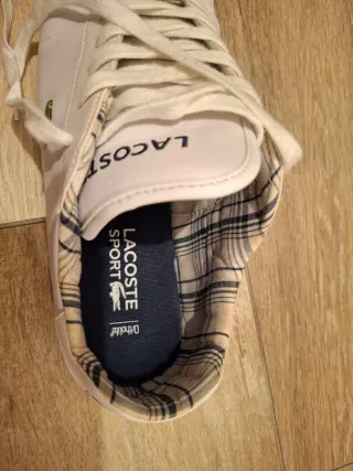 Scarpe Lacoste Bianche Uomo Tg 40.5