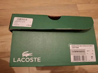 Scarpe Lacoste Bianche Uomo Tg 40.5