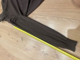 Jersey cuello vuelto marrón oscuro Talla M
