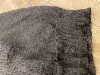 Jersey cuello vuelto marrón oscuro Talla M