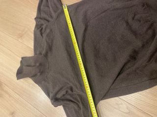 Jersey cuello vuelto marrón oscuro Talla M