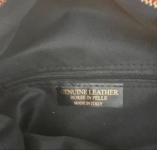 Zaino in vera pelle Levi's Nuovo Made in Italy