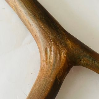 Crucifijo tallado madera