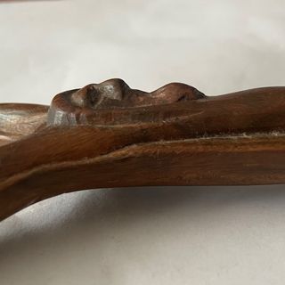 Crucifijo tallado madera