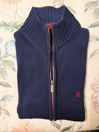 Cárdigan Carolina Herrera Azul Marino