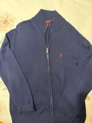 Cárdigan Carolina Herrera Azul Marino