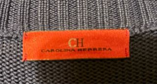 Cárdigan Carolina Herrera Azul Marino