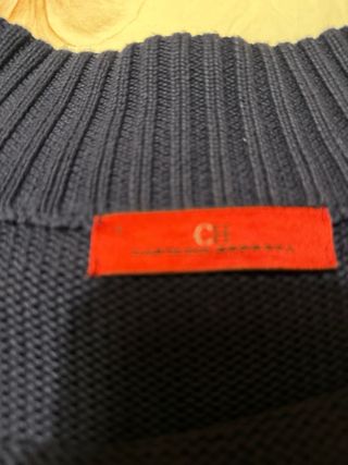 Cárdigan Carolina Herrera Azul Marino