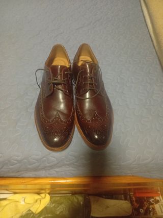 Zapatos de vestir hombre marrones