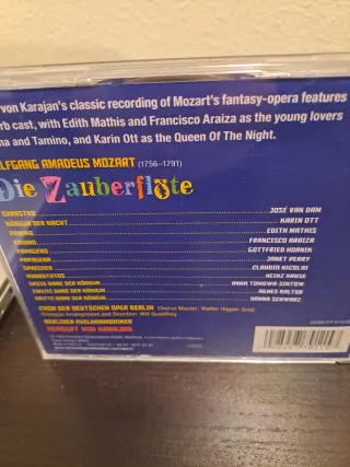 Mozart - La Flauta Mágica - 4 Versiones CD