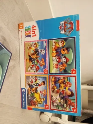 Puzzle Patrulla Canina 4 en 1 Clementoni