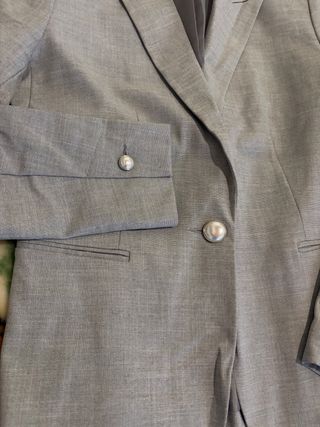 Blazer Zara Gris