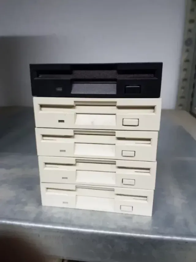 Lote 5 disqueteras Floppy 3.5 1.44MB