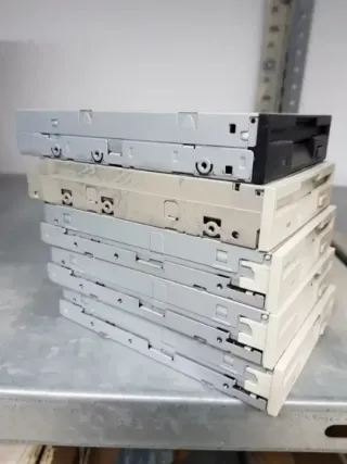 Lote 5 disqueteras Floppy 3.5 1.44MB