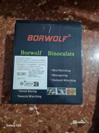 Binoculares BORNWOLF con funda